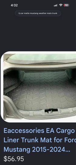 Car mats for Mustang