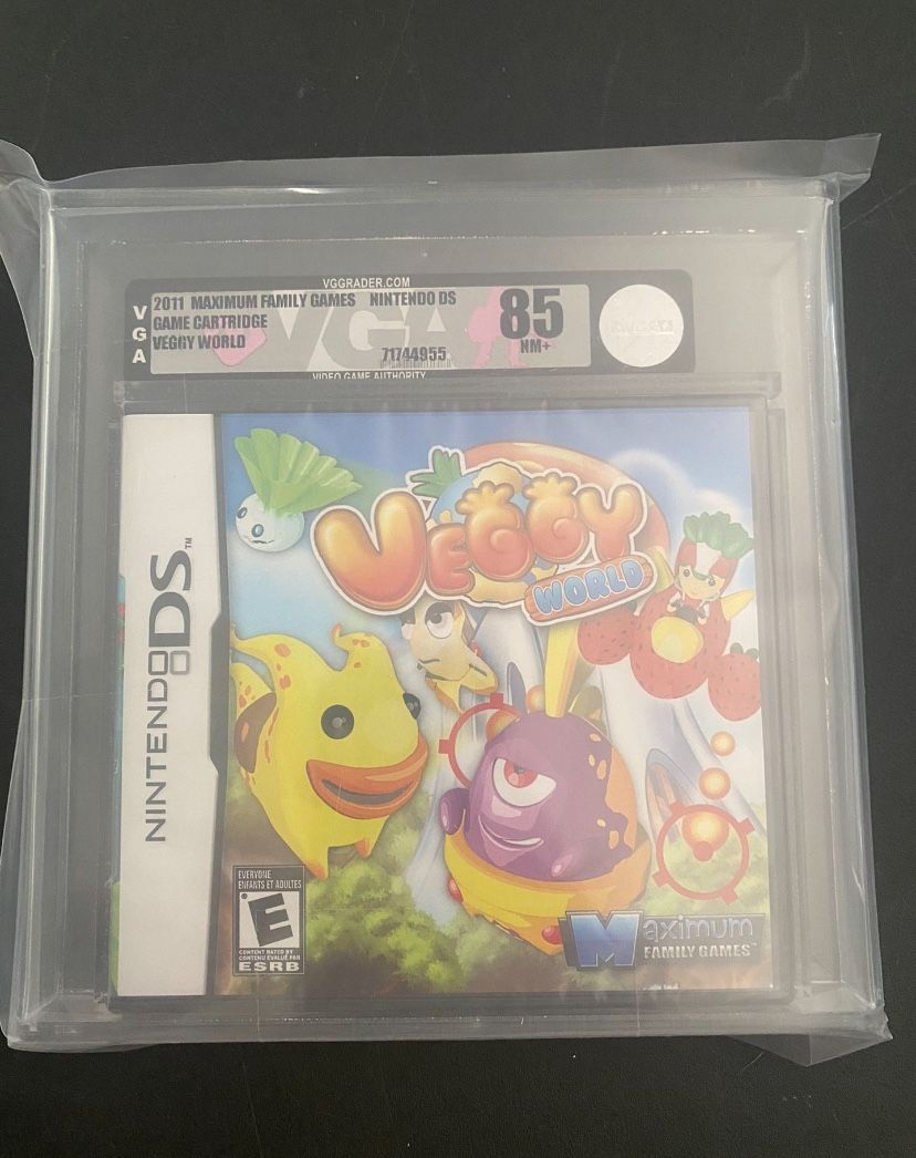 Veggy World Factory Sealed Nintendo DS