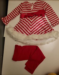 New Bonnie Baby Holiday Outfit 18 month