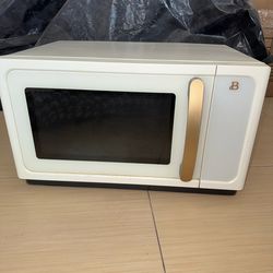 white microwave