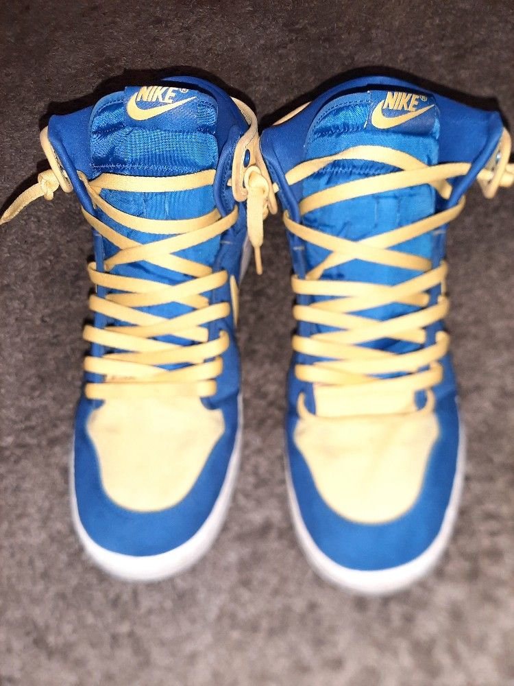 Jordan One's Gold N Blue US 13 