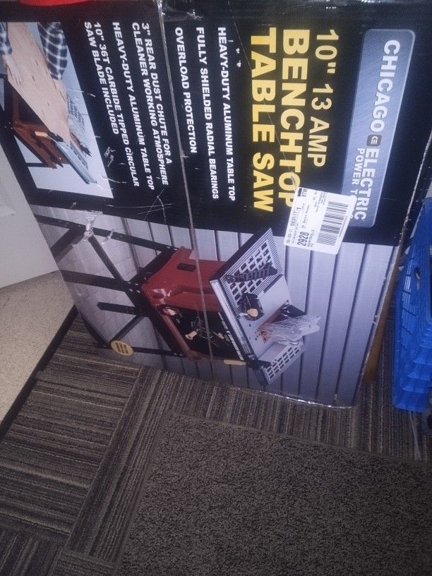 10" 13amp Bench top Table Saw