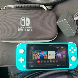 Nintendo Switch Lite Case , Screen Protector And Charger