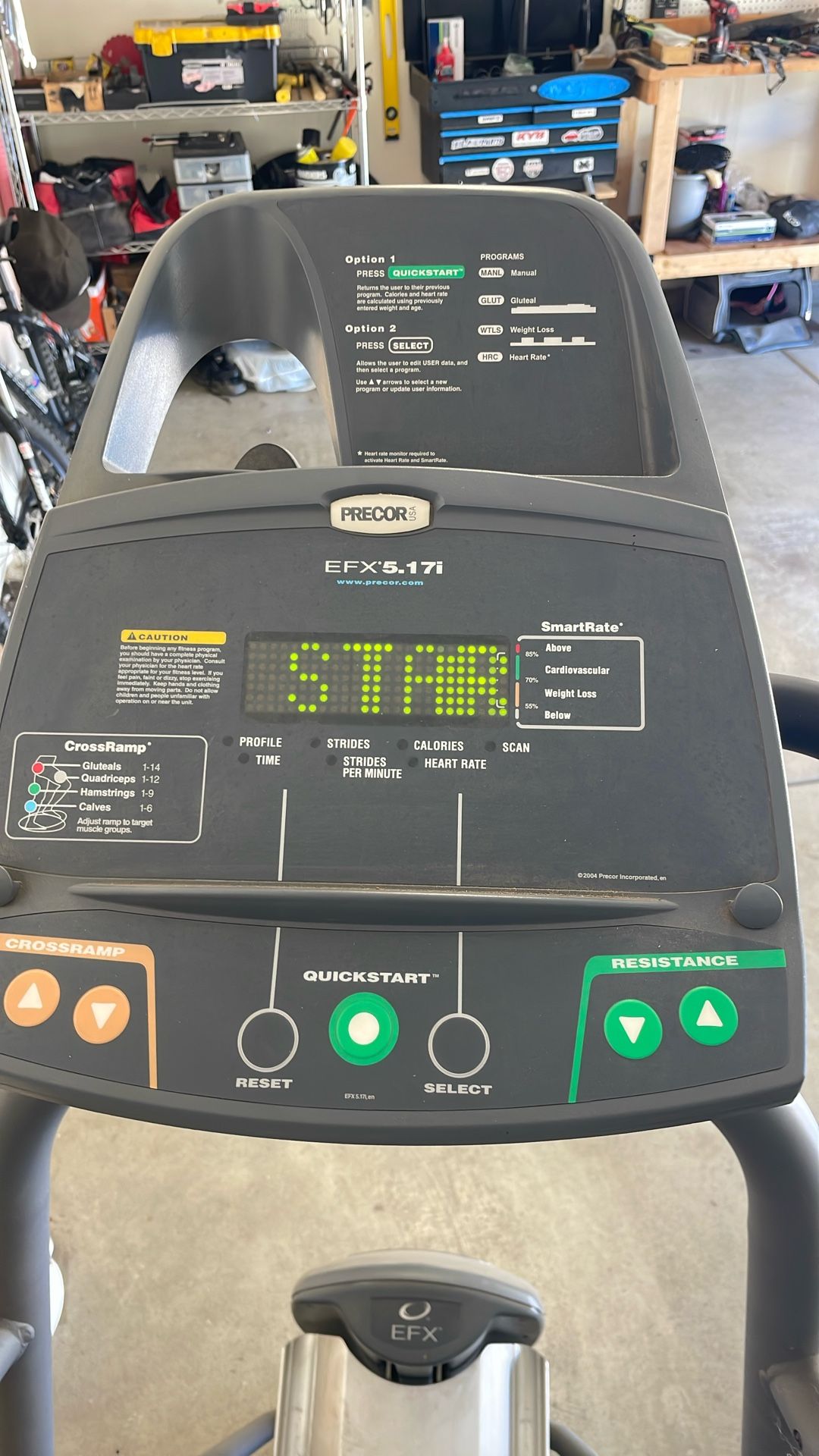 Elliptical Fitness Crosstrainer