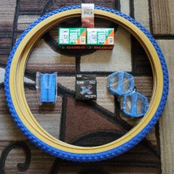 NEW Bicycle Bmx Cruiser Parts Bundle 26" Blue