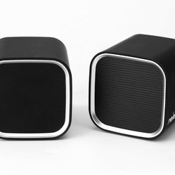 Brand new Computer Speakers for Desktop PC, Laptop, Mac, USB Powered, Small Wired 2.0 Channels Dual
