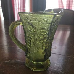 Anchor Hocking Green Glass  1960