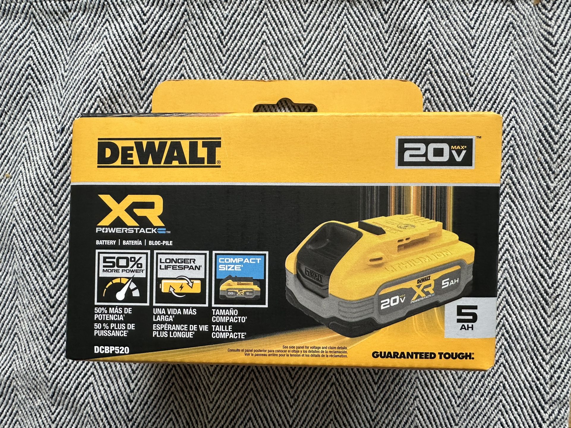 Dewalt 5ah Powerstack
