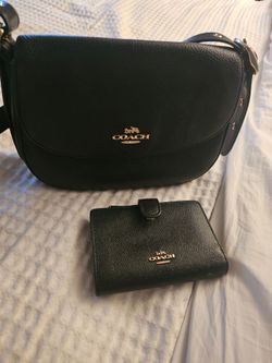Coach purse and wallet