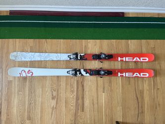 HEAD Oblivion 84 Skis 167 cm + Salomon S912 Ti ski bindings.