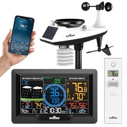 Brand New WiFi Weather Station 7-in-1, Home Weather Stations Wireless Indoor