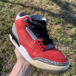 Jordan 3 Red Cement Sz 9