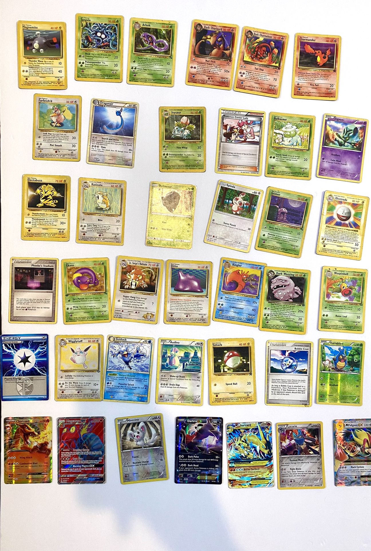 Pokémon Cards 39 Cards