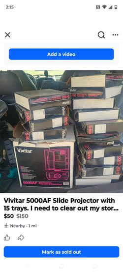 Vivatar 5000AF Slide Projector