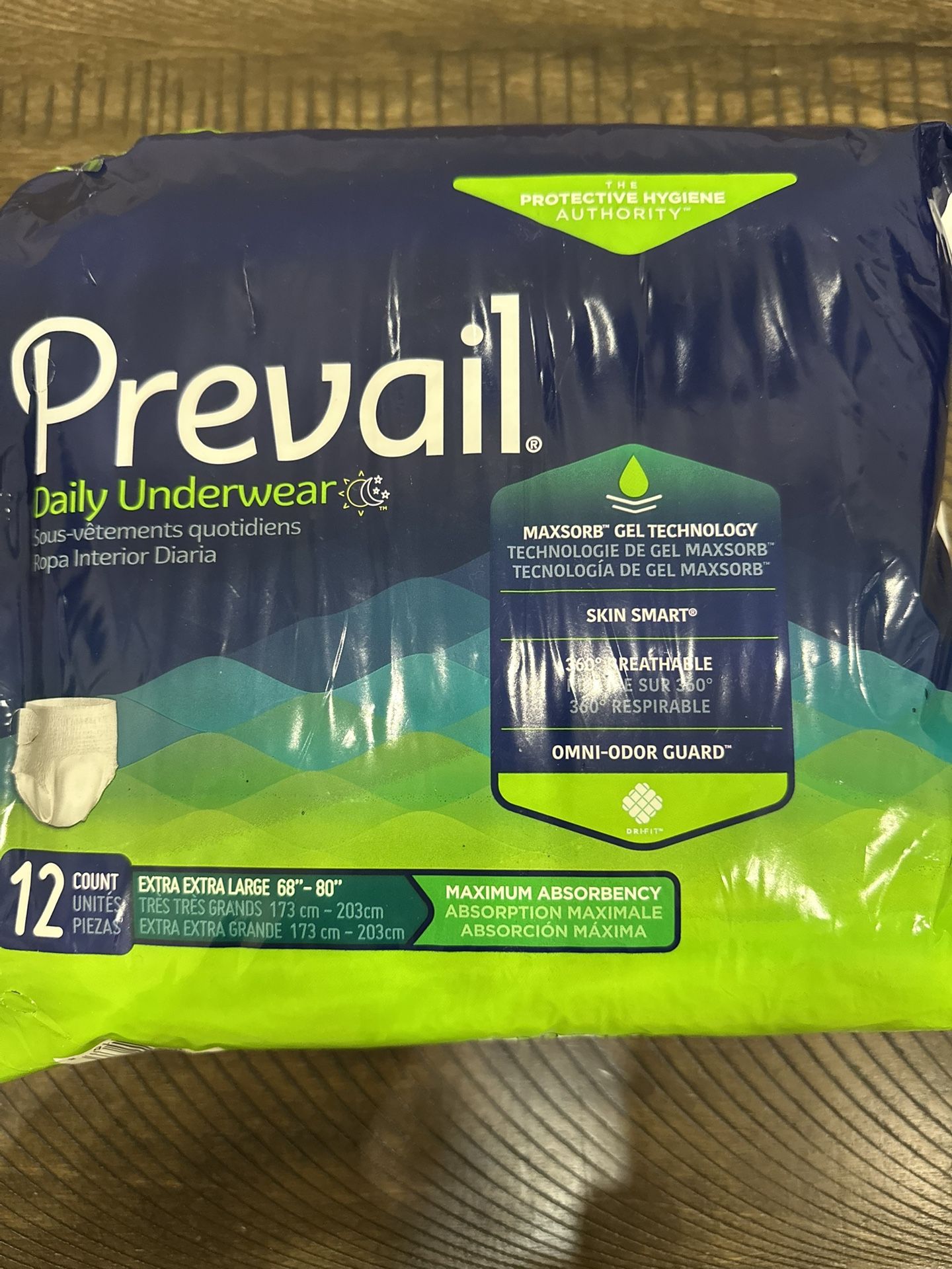 Prevail Underwear XXL (12 count)