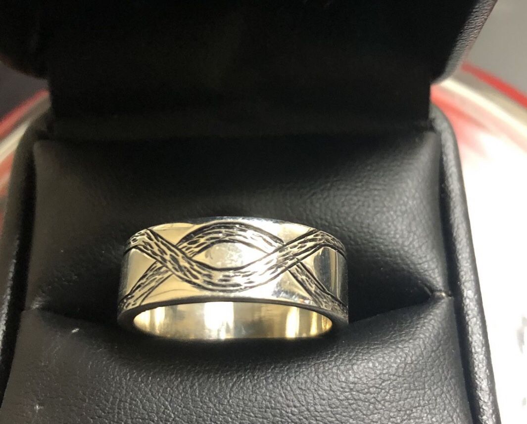 Custom Silver Ring 9.5