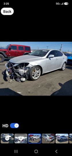 2007 lexus is250 parts