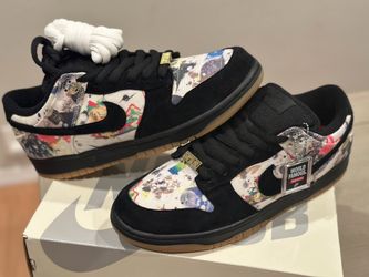 Nike SB Dunk Low Supreme Rammellzee Size 12