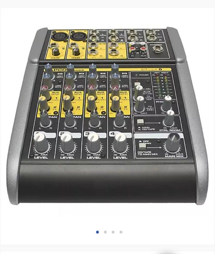 Tapco Blend 6 - 6 Channel Compact Audio Mixer
By MACKIE