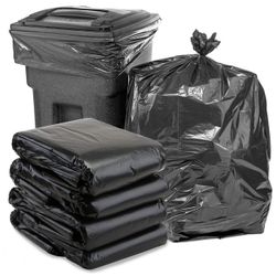 74Gal Heavy Duty Trash bags🗑️CONTRACTOR Bag /Size:110×65×39 cm(43.3×25.6×15.4in) 280 L/ 50/60 pcs