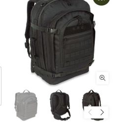 Sandpiper of California Black Military Mens Hiking Bugout Bag NEW. retails for $152.50