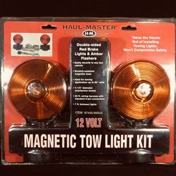 New Magnetic Tow Light Kit from Haul Master 12 Volt, New in Original Package