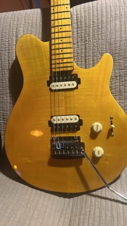 Electric Guitar with Flame Maple Top