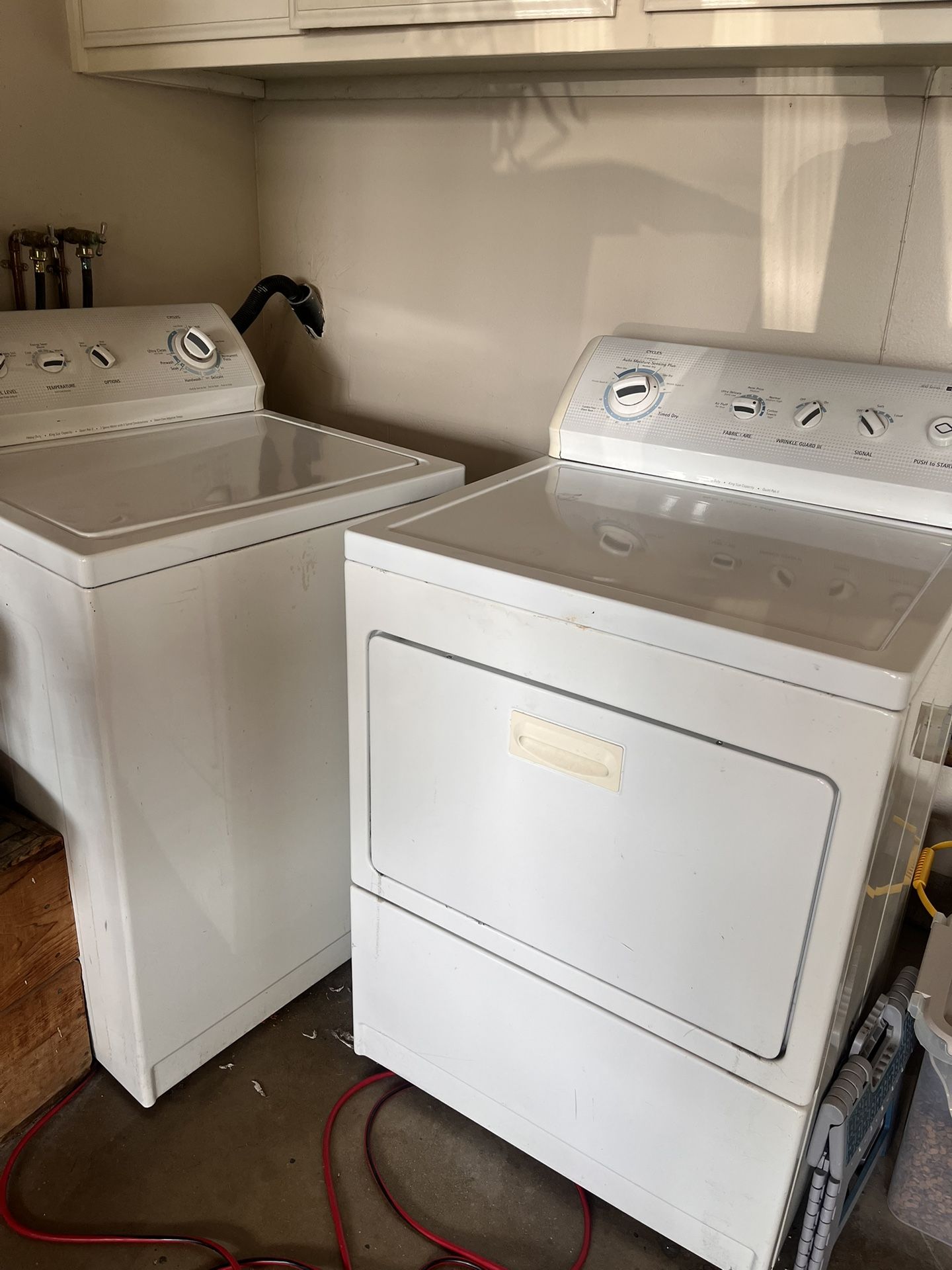 Kenmore 800 Washer + Dryer