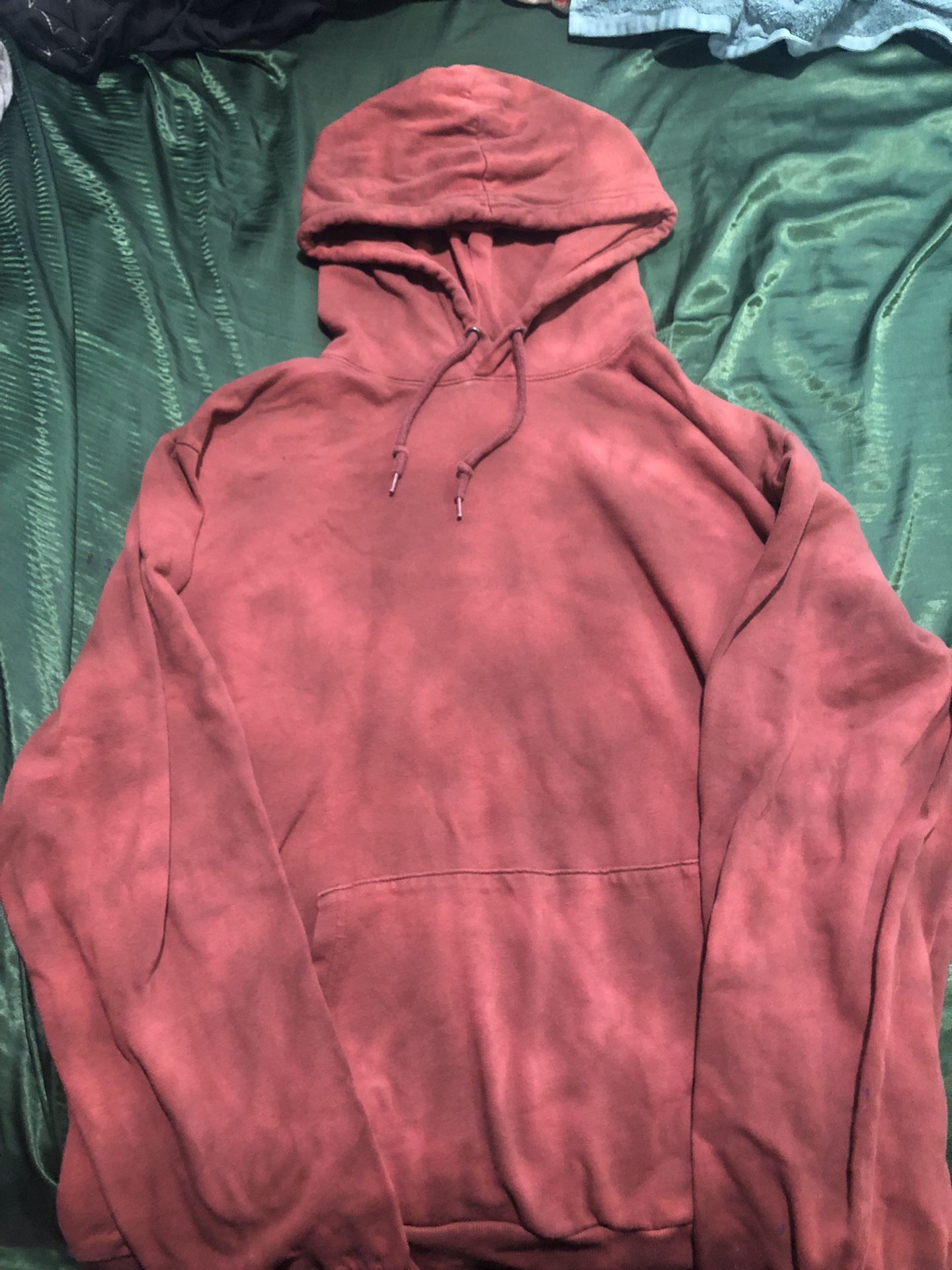 Rust Orange Hoodie 