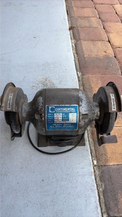Continental 6” bench grinder