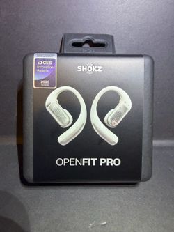 Shokz OpenFit Pro True Wireless Bluetooth Headphone - White