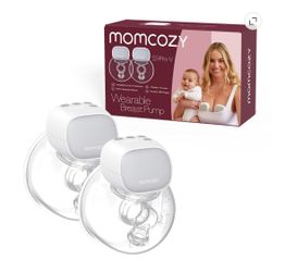 Momcozy S9 Pro-V Wearable Breast Pump, 2-Pack, Gray