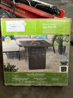 New Fire Pit