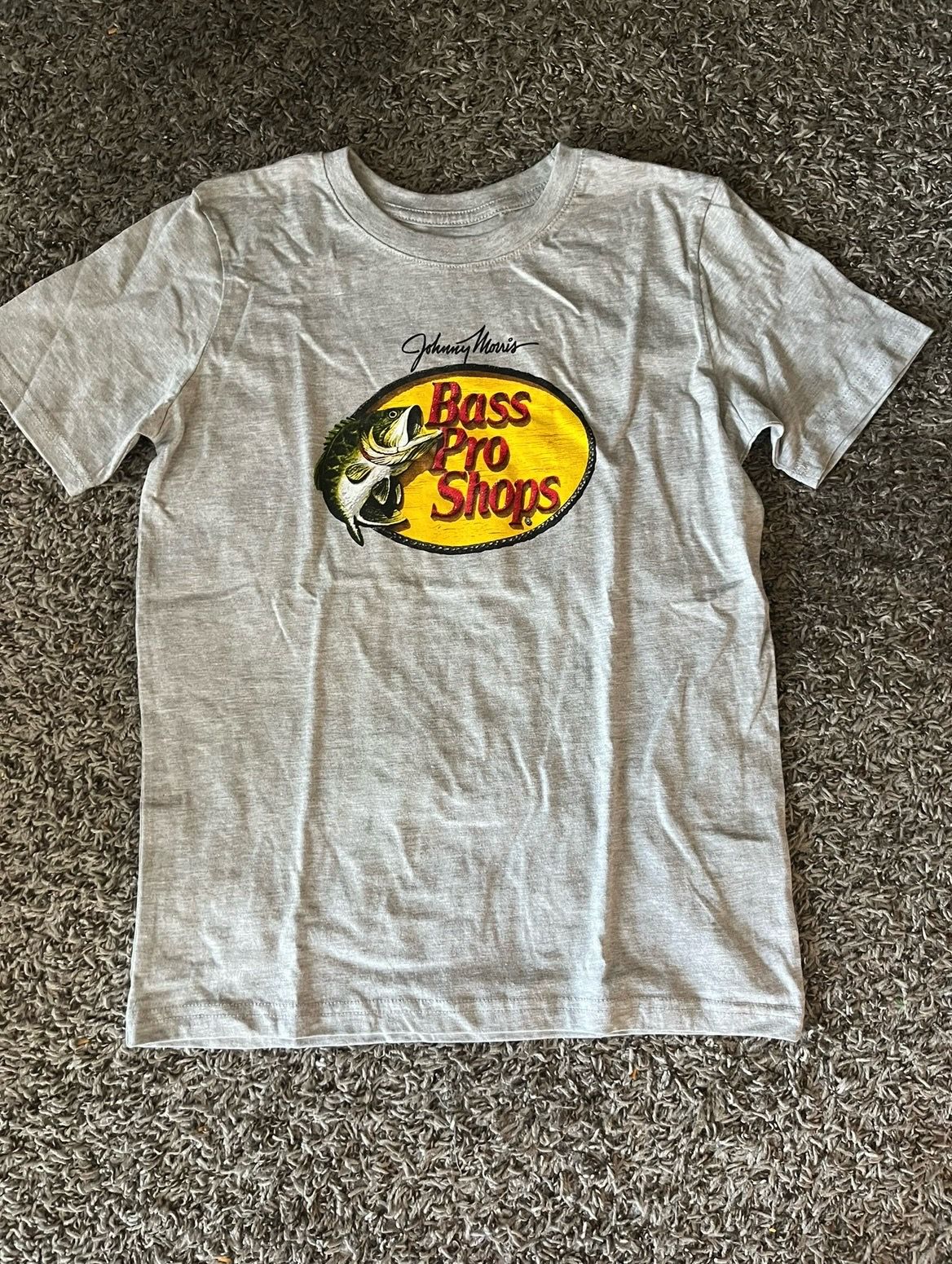 Boys bass pro shirt