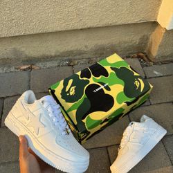 Bape Sta “All White”
