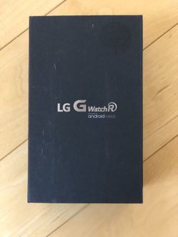 Brand new LG G Watch R W110 4GB 1.3"OLED Smartwatch for Android F430L/F490L LG