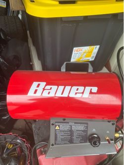 BAUER 30,000 to 60,000 BTU Forced Air Propane Portable Heater