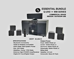 Premiere Surround Sound System 7.1