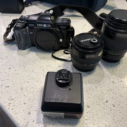 Minolta Maxxum 7000 & accessories