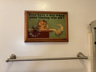 garfield clock
