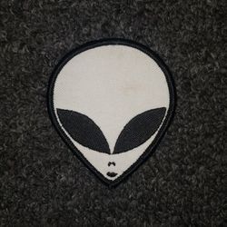 Alien Iron on Patch