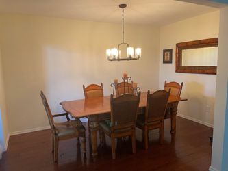 Expandable All Wood dining Table