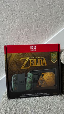 Nintendo Switch 2 Legend of Zelda 40th Anniversary Edition