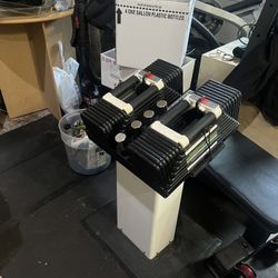 90lb Adjustable Dumbbells With Stand 