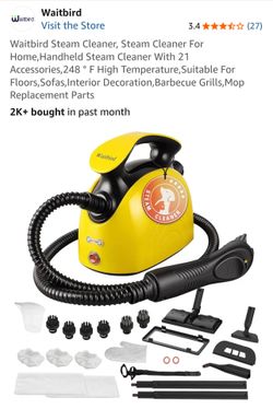 Waitbird Handheld Steam Cleaner - NEW in box