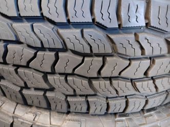 LT245/70R17 GOOD USED TIRE installed