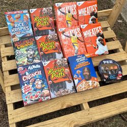 Assorted Collectible Cereals 