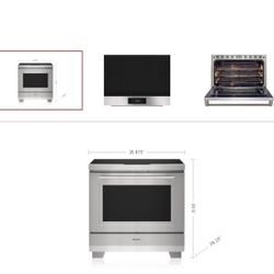 New Wolf 36" Transitional Induction Range Model # IR36550/S/T MSRP $13,690