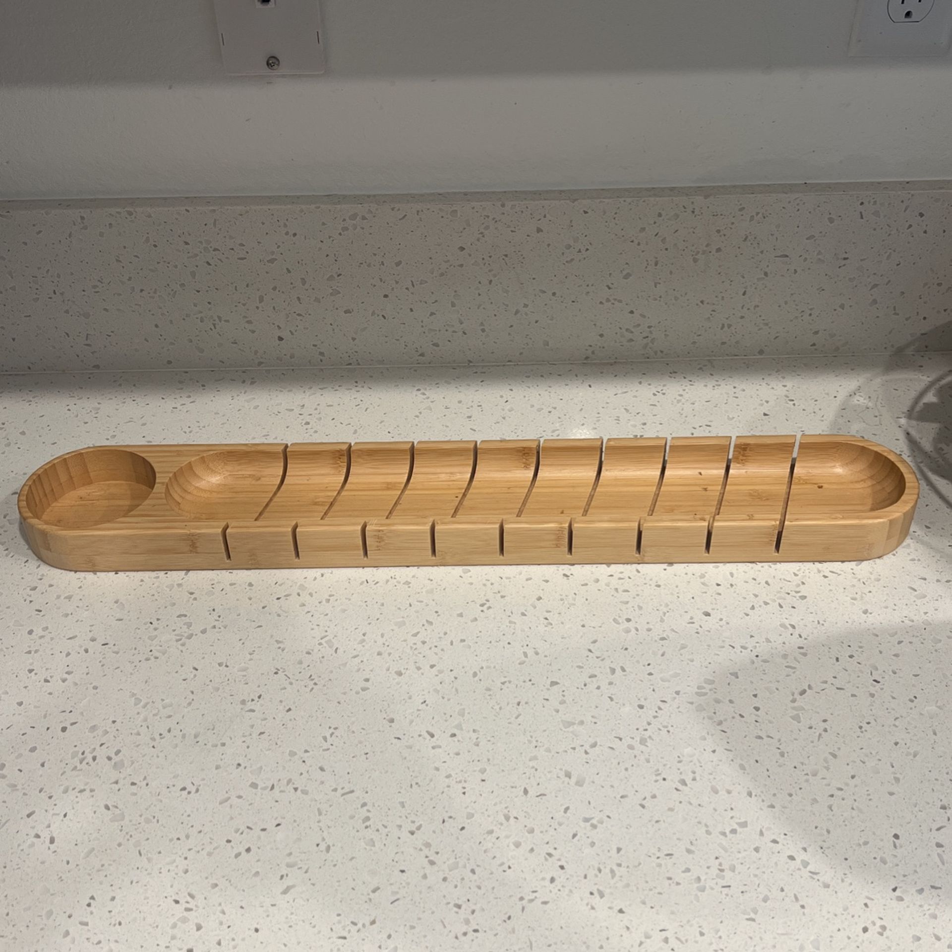 Lipper International Wood French Bread Board