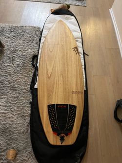 FireWire 5’9 twice baked potato timbertek with fcs2 fins and board bag